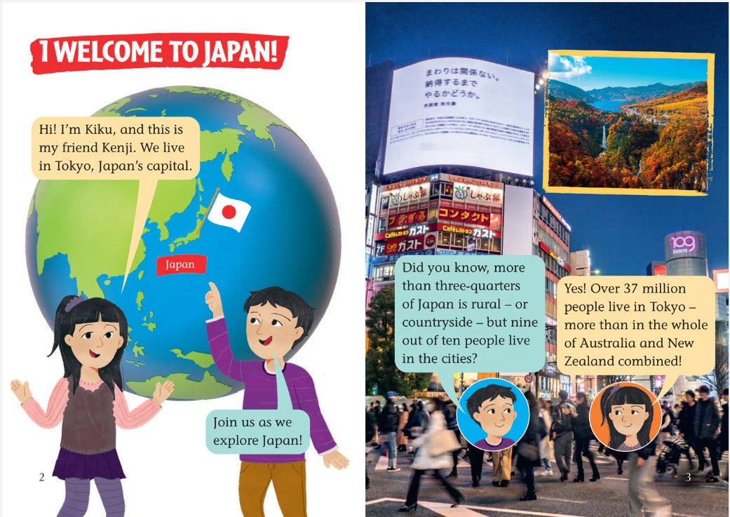 Collins Big Cat Purple(Band 8):Kiku and Kenji Explore Japan