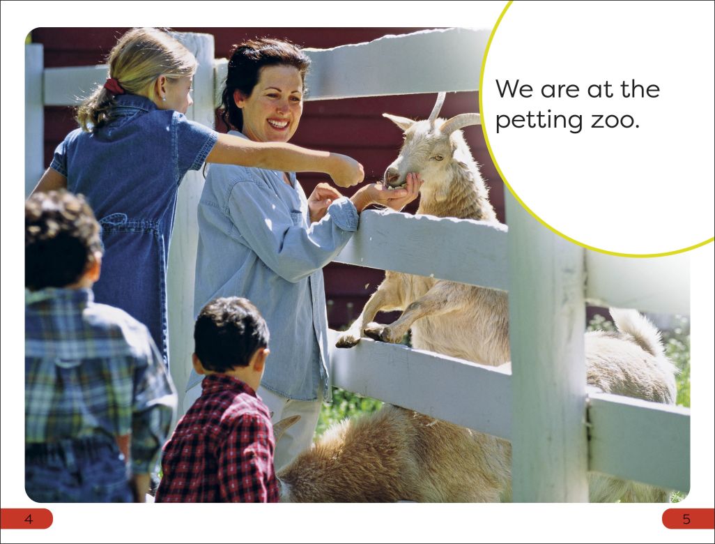 DK Super Readers Pre-Level A Day at the Petting Zoo