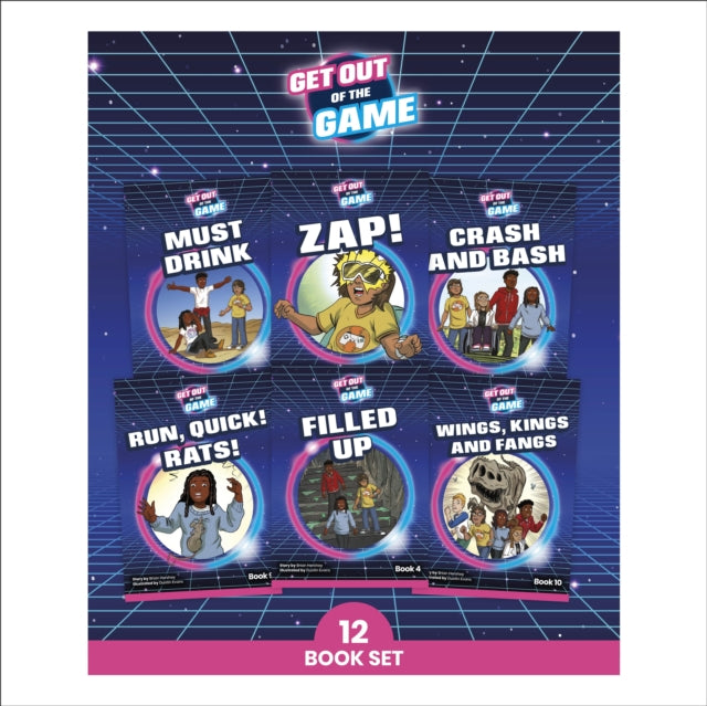 Phonic Books Get Out of the Game : Adjacent consonants and consonant digraphs, suffixes -ed and -ing