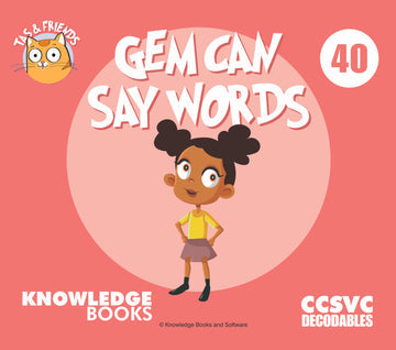 Tas&Friends Book 40:Gem Can Say Words