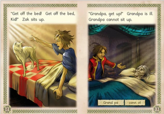 Phonic Books Magic Belt : Adjacent consonants and consonant digraphs, suffixes -ed and -ing