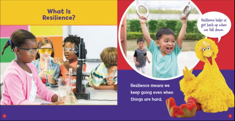 Bouncing Back with Big Bird:A Book about Resilience(Sesame Street Character Guides)