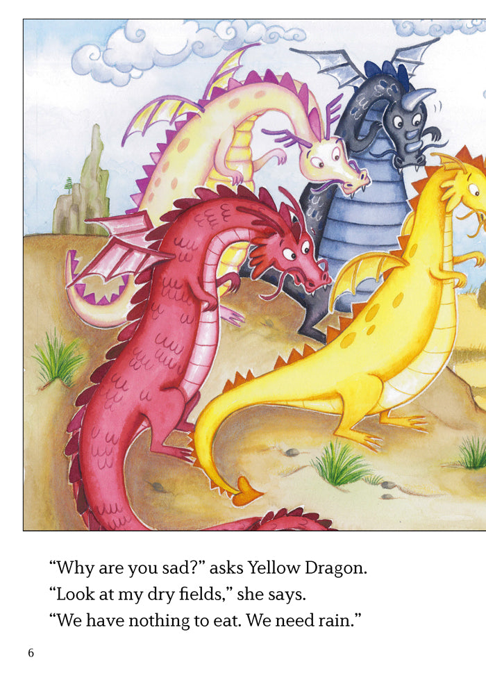 EF Classic Readers Level 1, Book 14: The Four Dragons