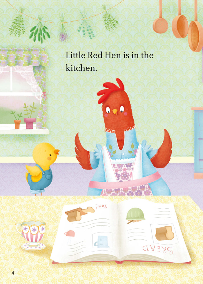 EF Classic Readers Level 1, Book 6: The Little Red Hen