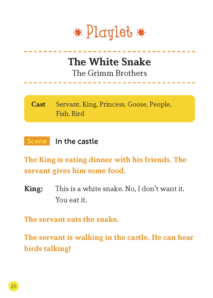 EF Classic Readers Level 1, Book 8: The White Snake