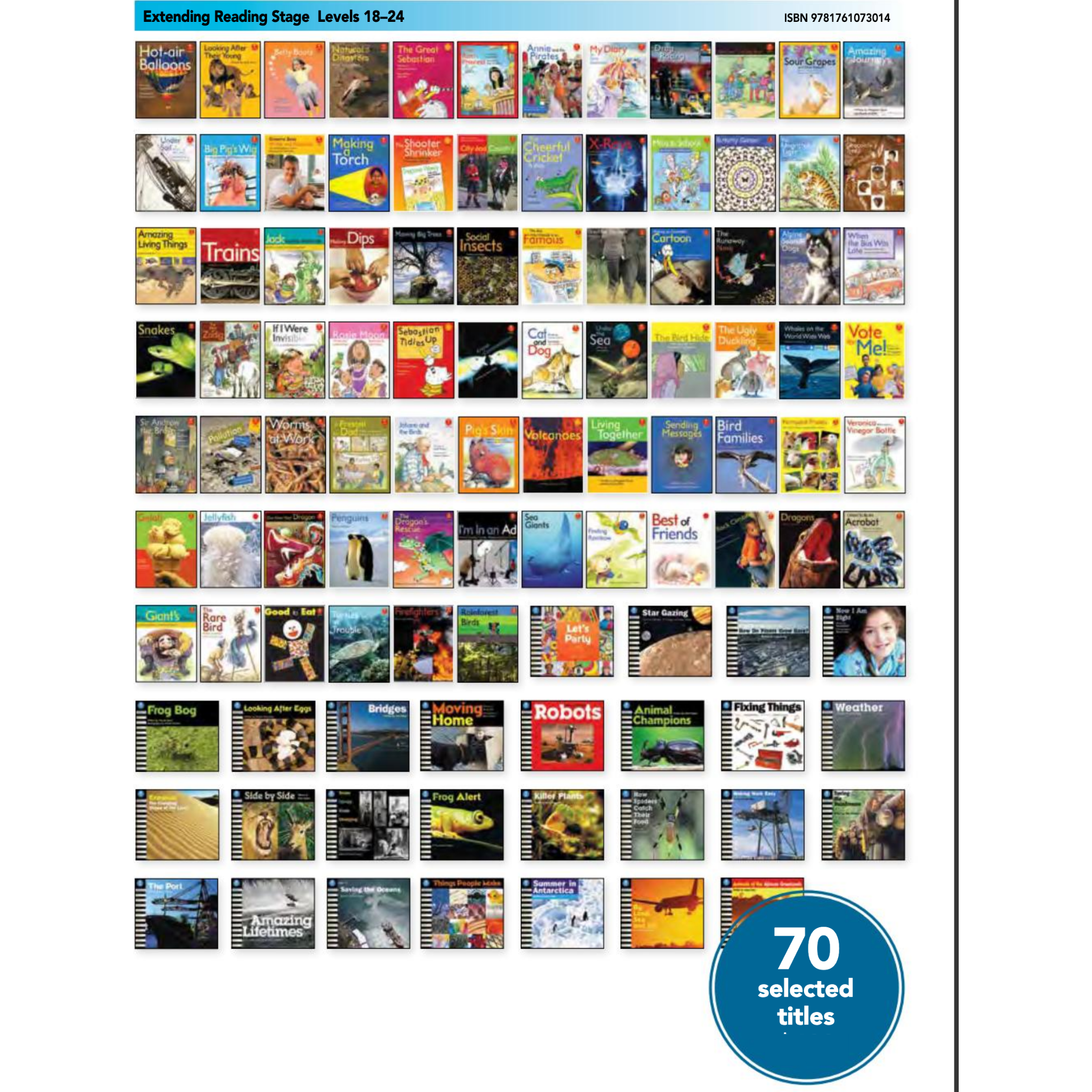 AlphaLiteracy Extending Reading Stage Pack(Levels 18-24)