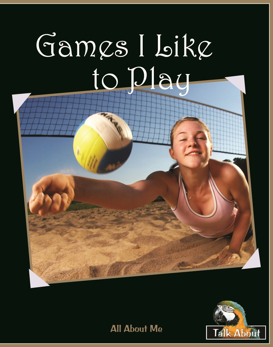 TA - All About Me: Games I Like to Play