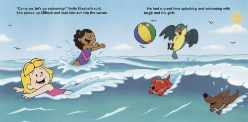 Clifford's Puppy Days; Beach Day