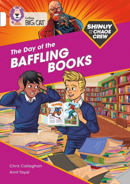 Collins Big Cat White(Band 10):The Day of the Baffling Books