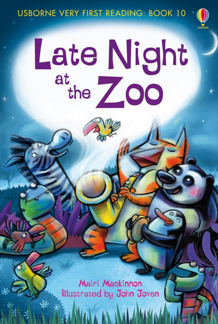 Late Night At The Zoo(Usborne Very First Reading)