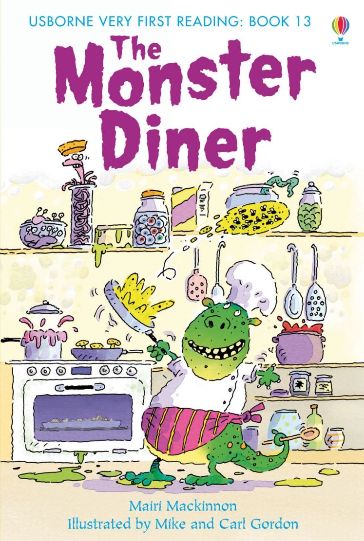 The Monster Diner(Usborne Very First Reading)