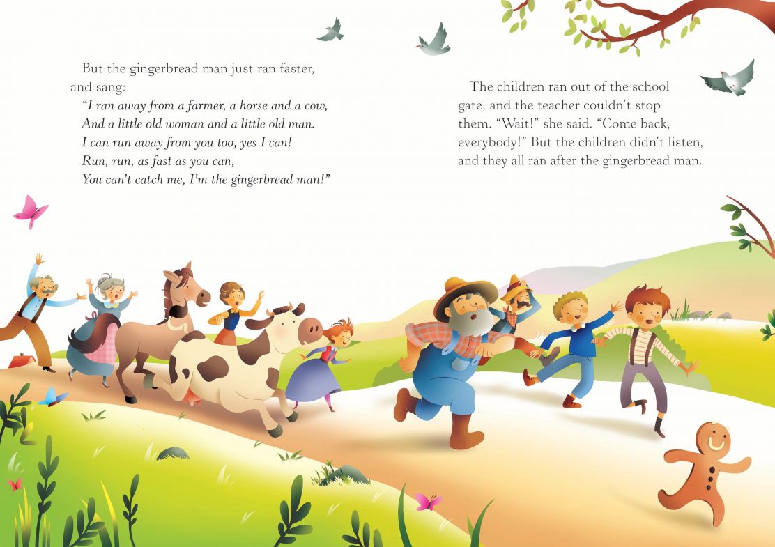 The Gingerbread Man(Usborne English Readers Level 1)