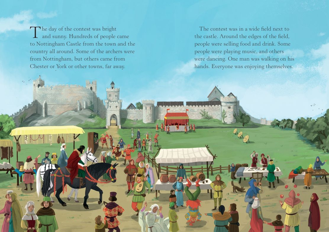 Robin Hood and the Silver Arrow(Usborne English Readers Level 2)