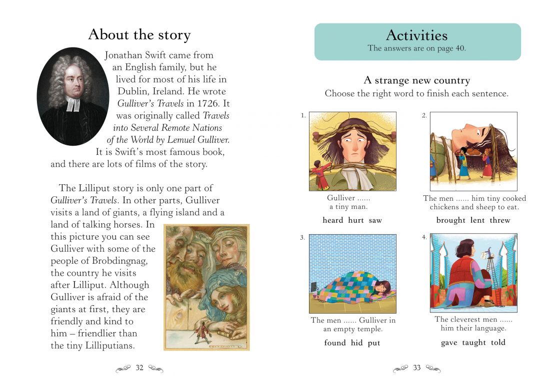 Gulliver's Travels(Usborne English Readers Level 2)