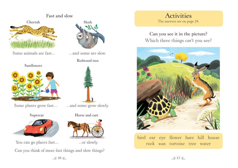 The Hare and the Tortoise(Usborne English Readers Starter Level)