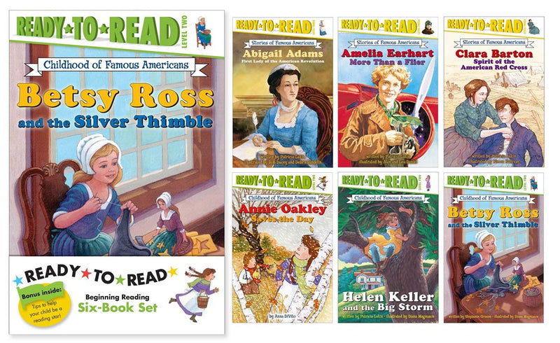 Childhood of Famous Americans Ready-to-Read Value Pack