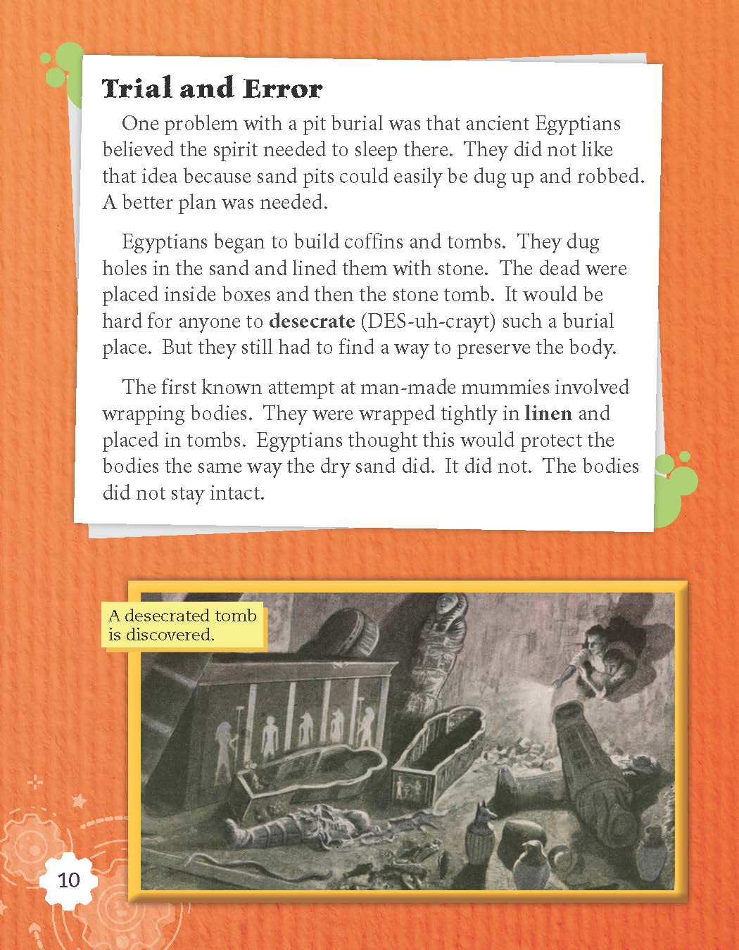 Making a Mummy (Grade 3)