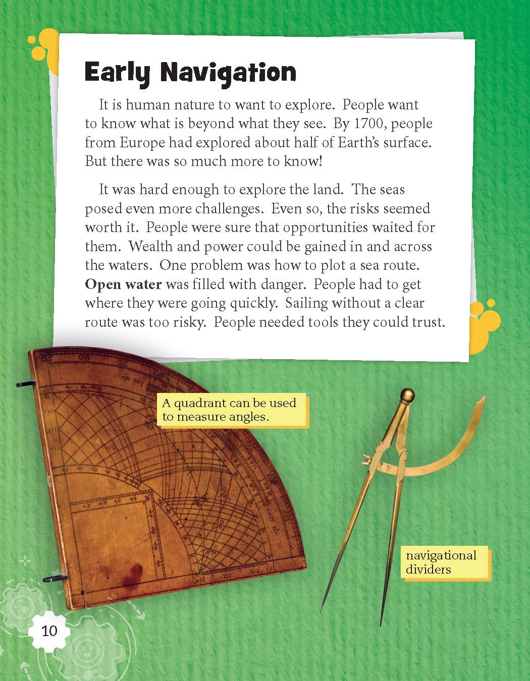 Navigating at Sea (Grade 3)