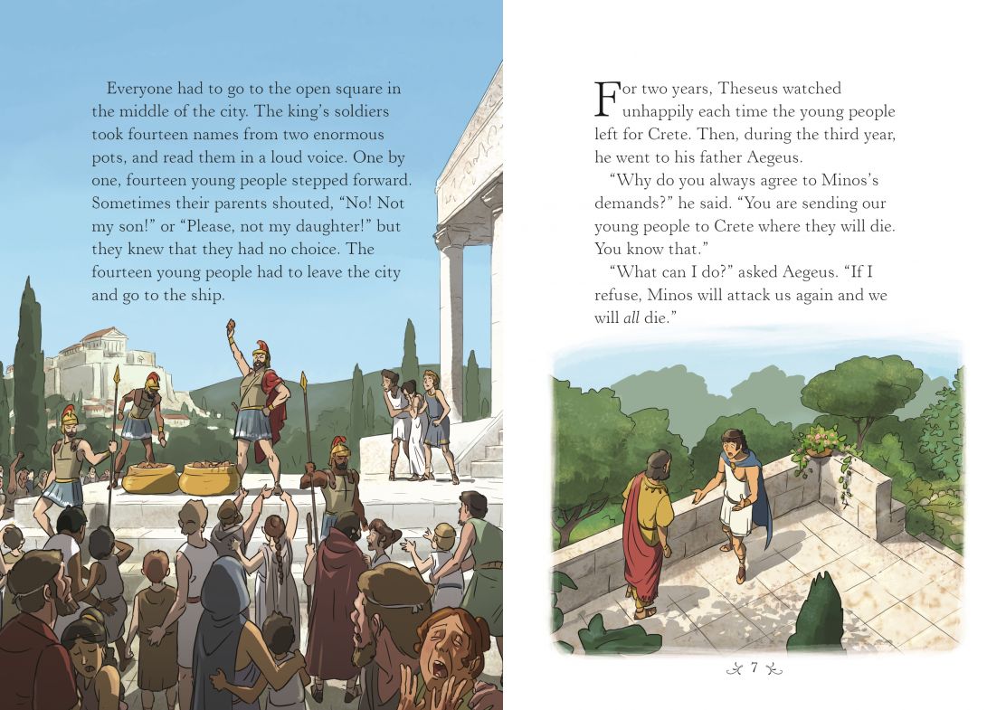 Theseus and the Minotaur(Usborne English Readers Level 2)