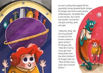 BookLife Readers - Lime: Billy Swift Goes To Space School & Bears on the Brain