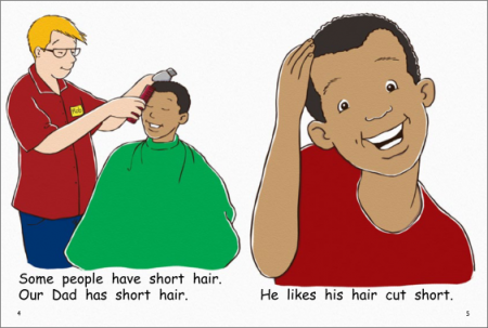 Red Rocket Early Level 2 Fiction C (Level 8): All Kinds of Hair