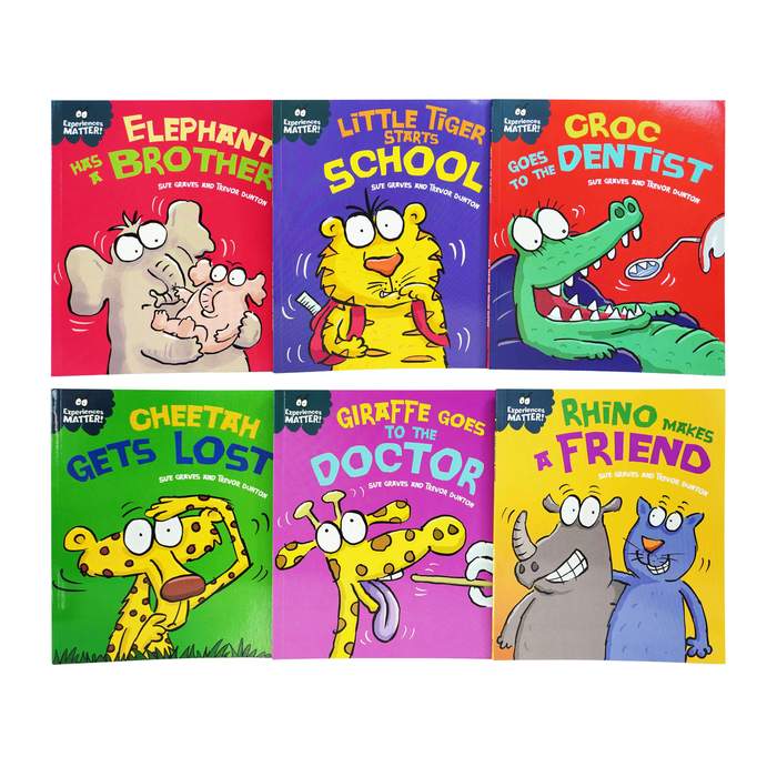 Sue Graves Experiences Matter Collection 6 Books Set