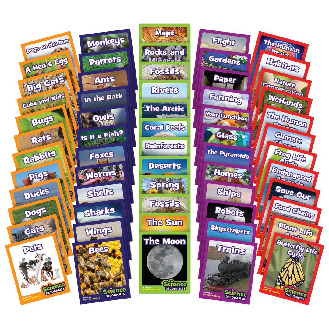 Beanstalk Books:Science Decodables Non-Fiction Boxed Set(BB105)