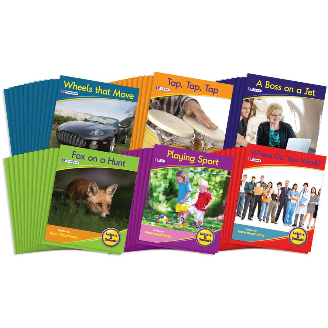 Letters and Sounds Set 1 Non Fiction Decodables Boxed Set