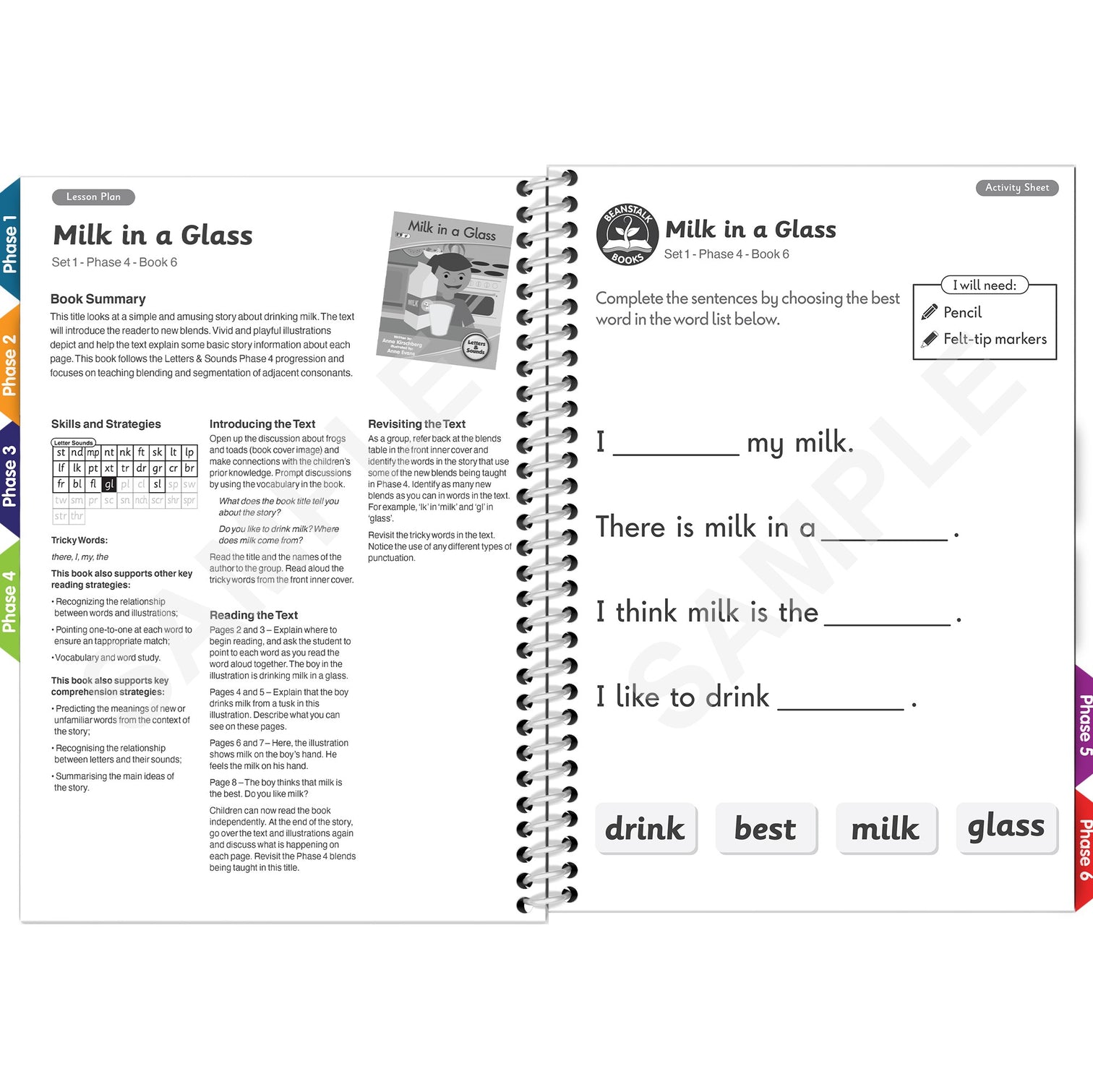 Beanstalk Books: Teacher Book Set 1 Fiction