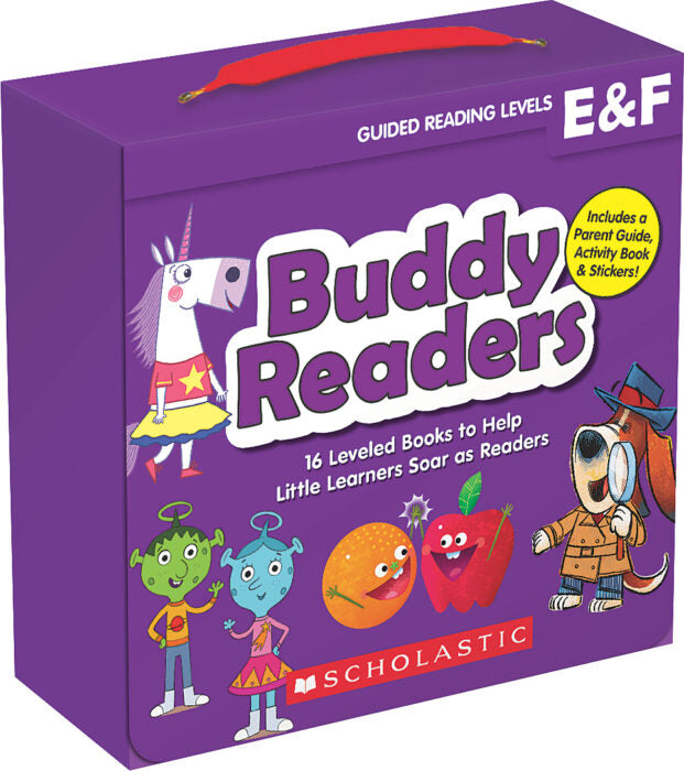 BUDDY READERS - LEVEL E-F (WITH CD)