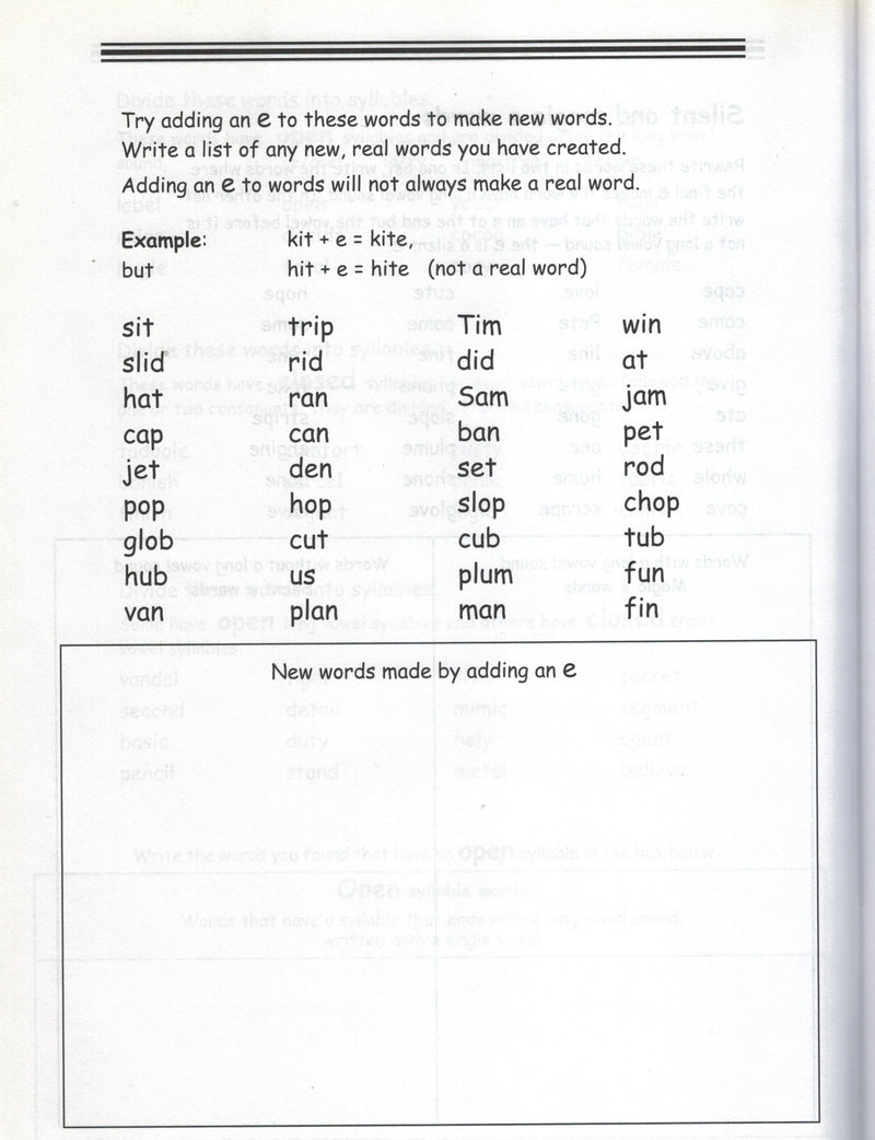 Switch on to Spelling Student Activities Book 3