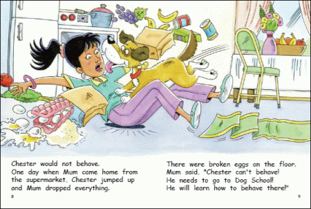 Red Rocket Fluency Level 2 Fiction B (Level 17): Chester