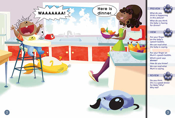 Key Links Magenta (Book 14, Level 2): Dinner for Baby