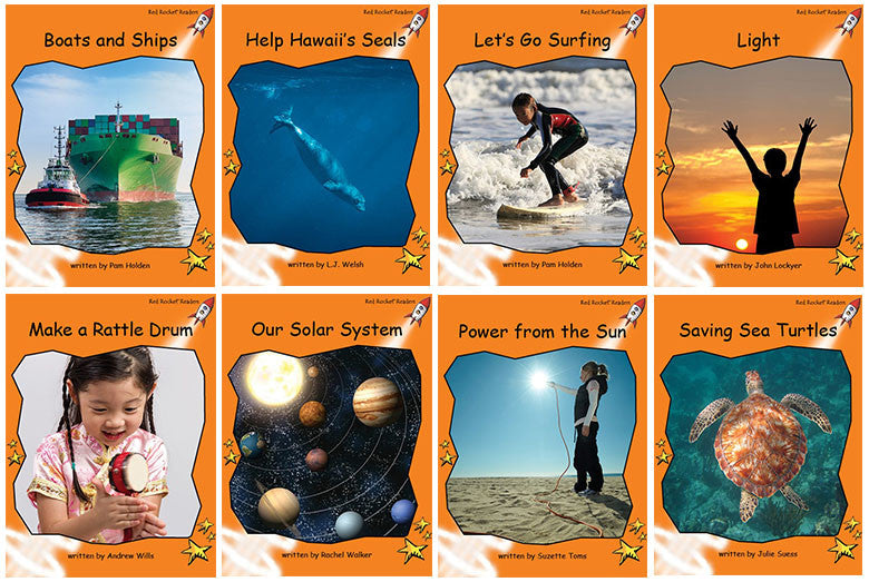Red Rocket Readers Fluency Level 1: Non-Fiction Set C