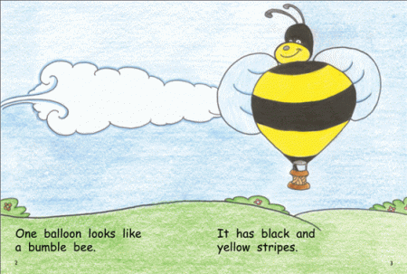 Red Rocket Early Level 2 Fiction C (Level 6): Hot Air Balloons