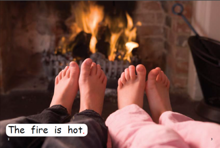 Red Rocket Emergent Non Fiction C (Level 1): Hot Stuff