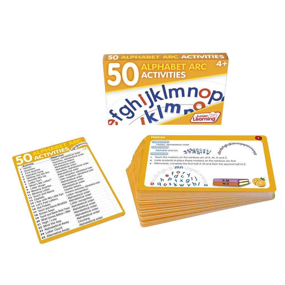 50 Alphabet Arc Activities (JL356)