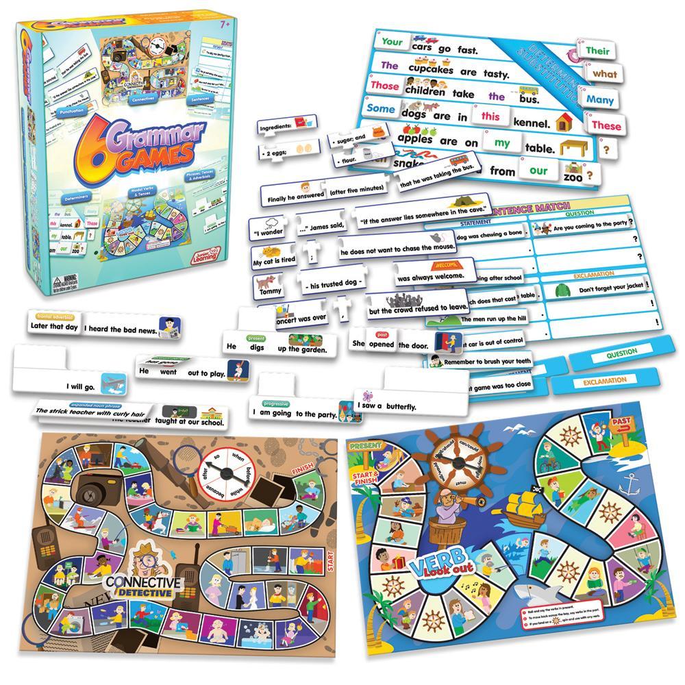 6 Grammar Games (JL412)