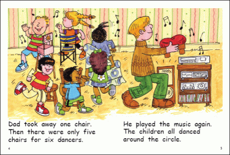 Red Rocket Early Level 4 Fiction B (Level 14): Musical Chairs