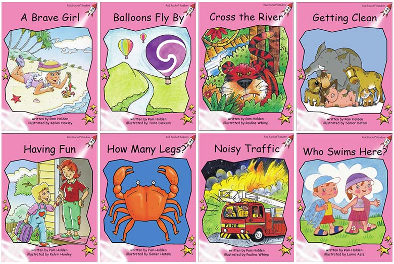 Red Rocket Readers Pre Reading Fiction Key Letters Set C