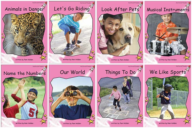 Red Rocket Readers Pre Reading Non Fiction Key Letters Set C