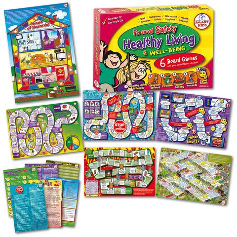 6 Personal Health, Well-Being & Safety Board Games