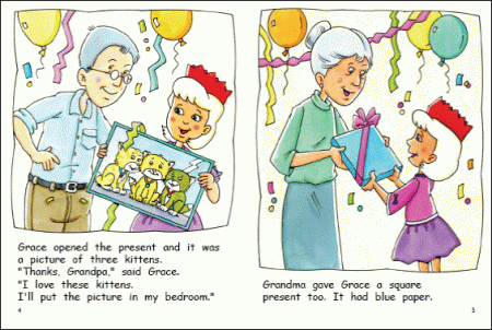 Red Rocket Fluency Level 1 Fiction A (Level 16): Presents for Grace