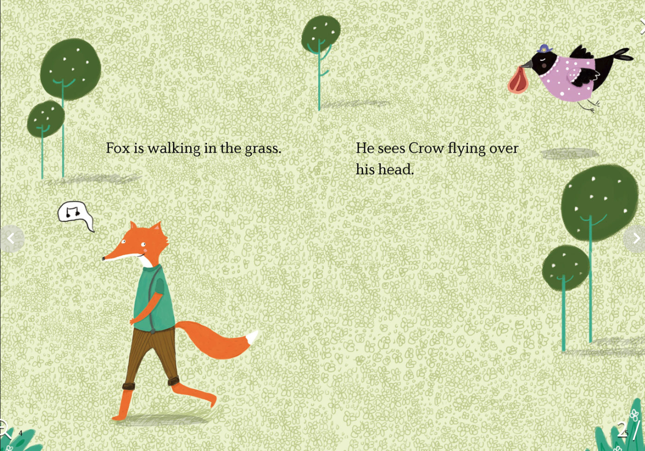 EF Classic Readers Level S, Book 14: The Fox and the Crow