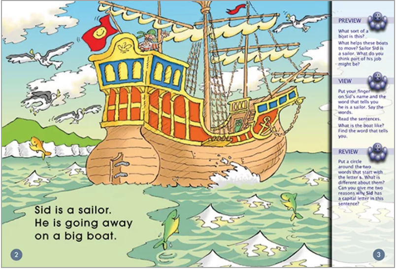 Key Links Red (Book 20, Level 5): Sailor Sid is Sick