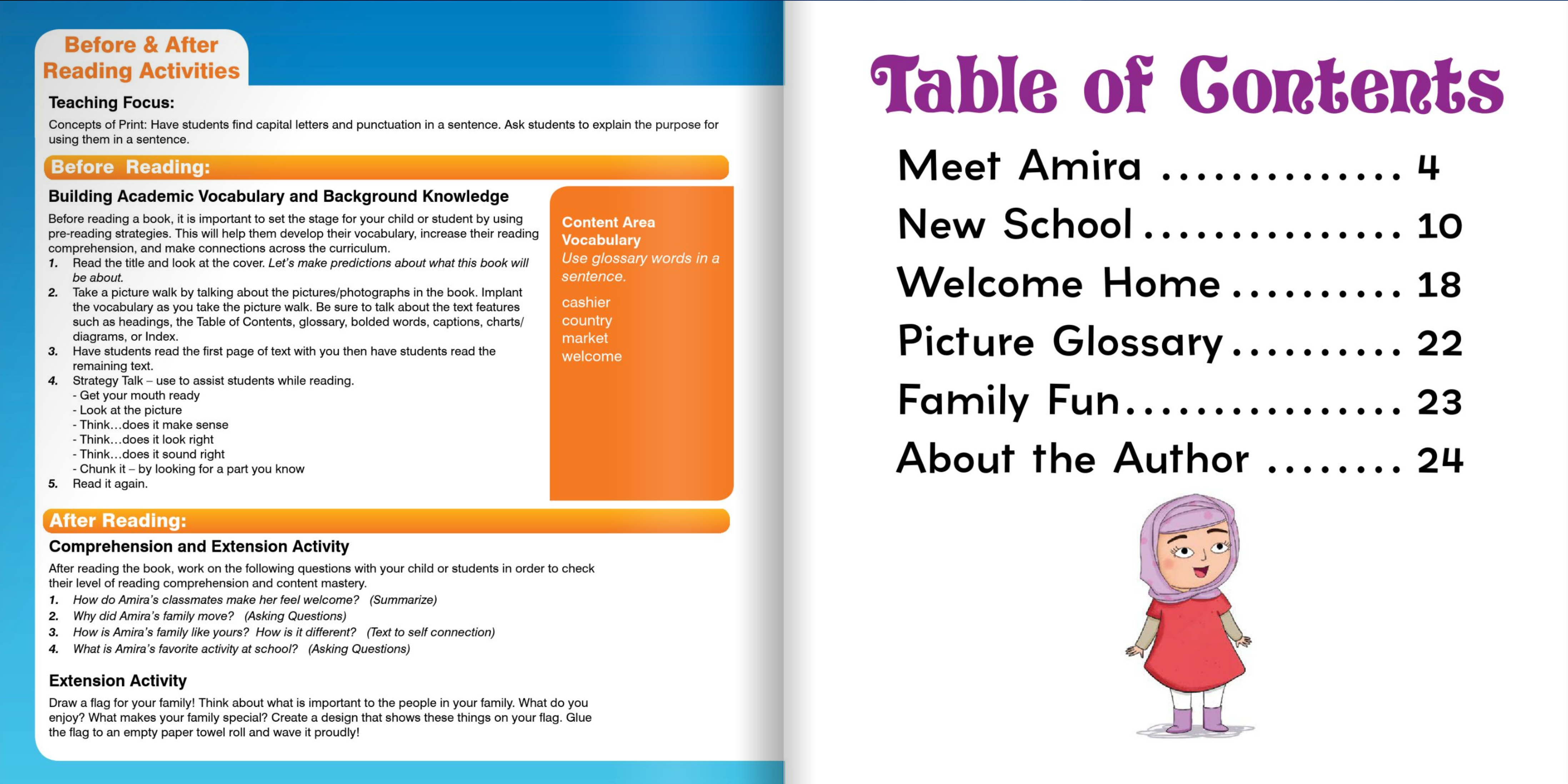 Ready Readers:Amira's Family