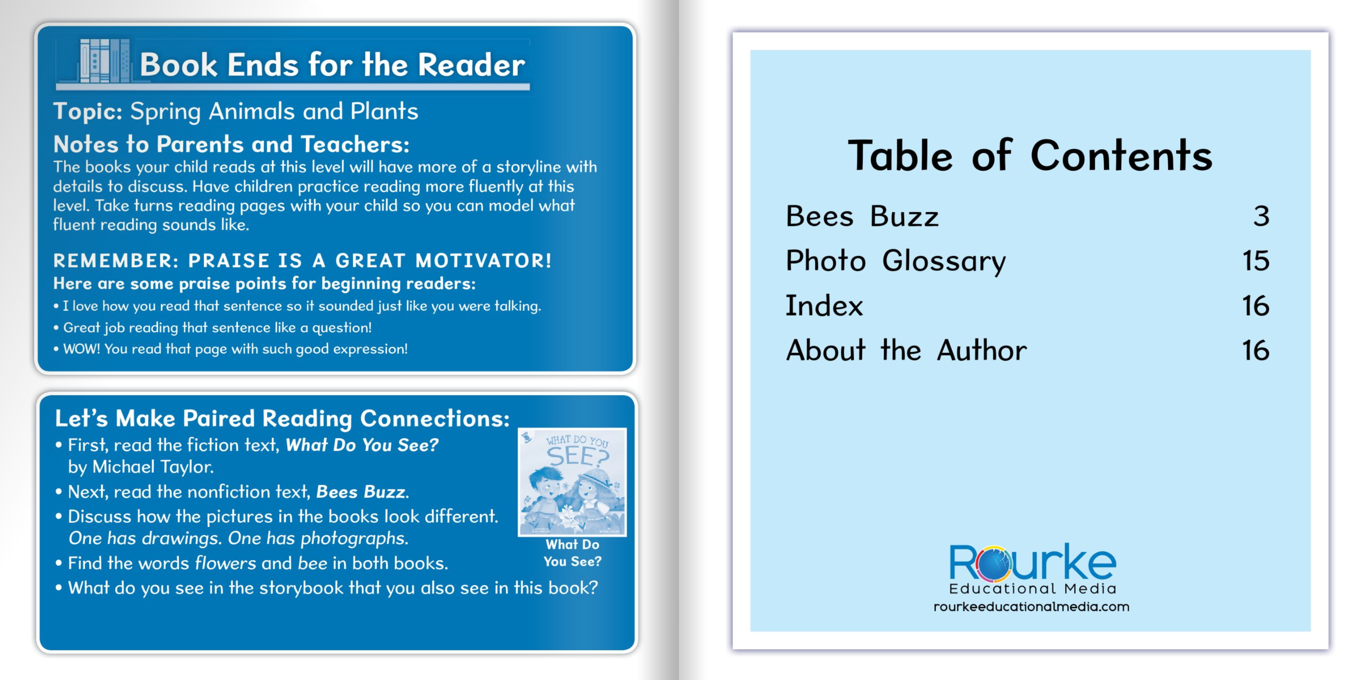 Ready Readers:Bees Buzz