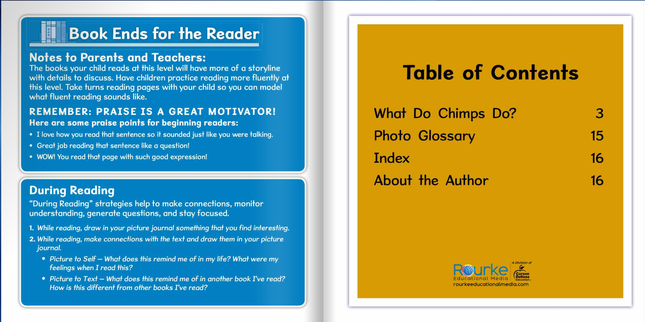 Ready Readers:Chimpanzee