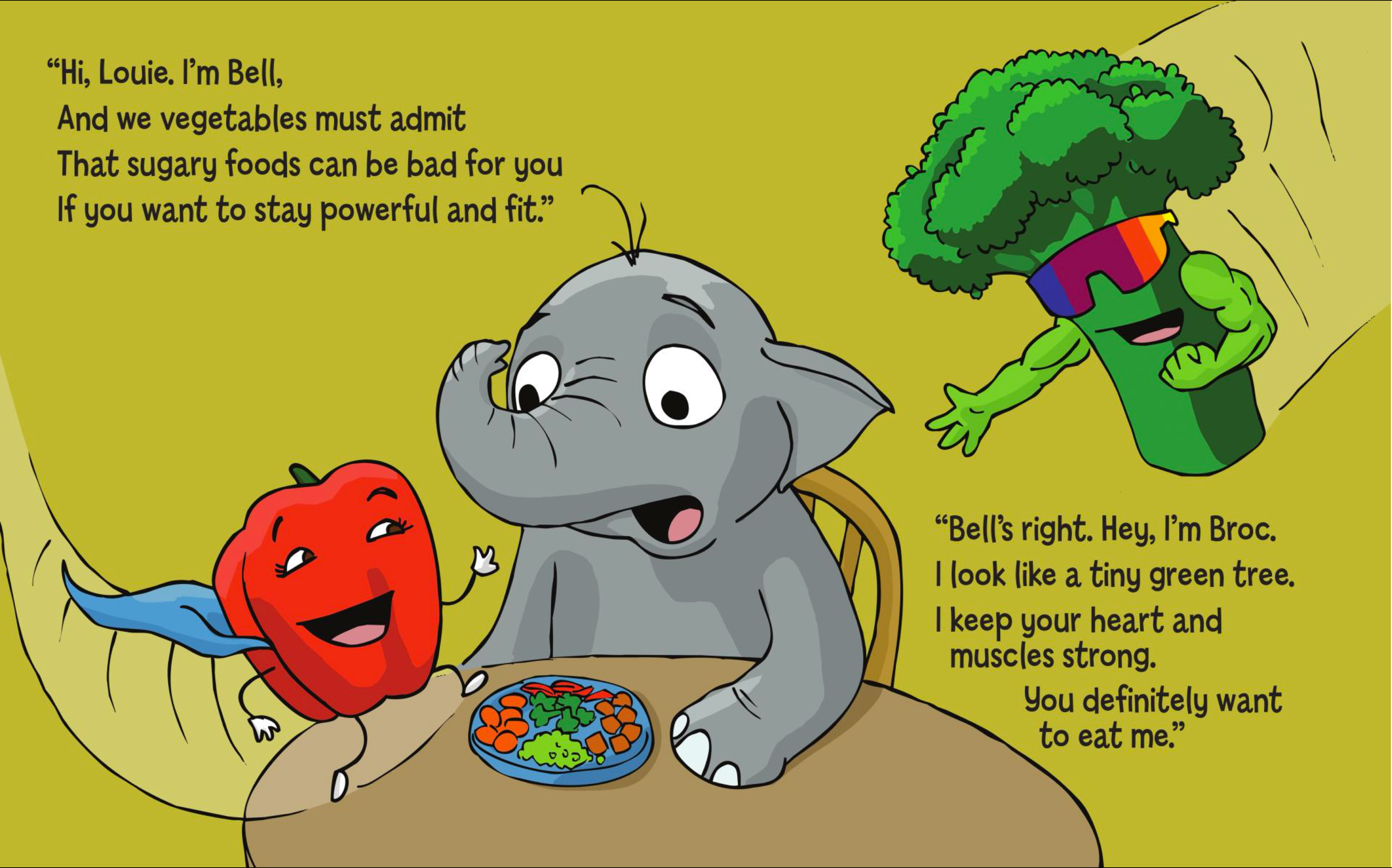 I Can't Eat This Stuff(Louie's Little Lessons)