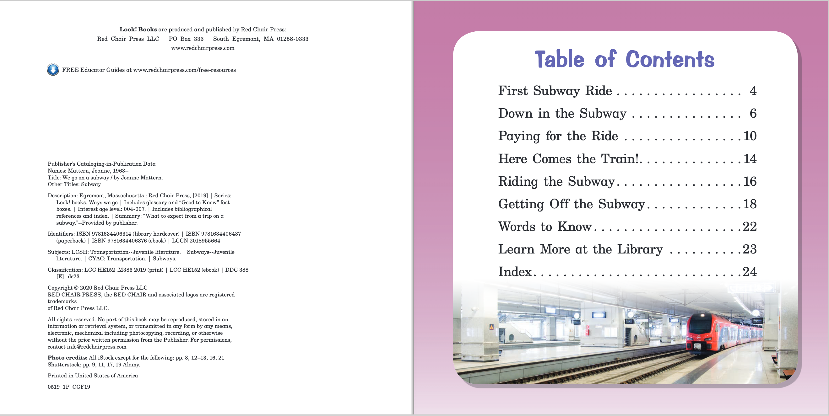 We Go on a Subway(Paperback)